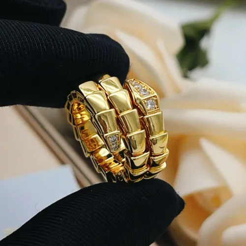 Replica Bvlgari Rings In Gold #1440783 $32.00 USD for Wholesale