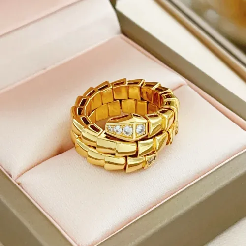 Replica Bvlgari Rings In Gold #1440783 $32.00 USD for Wholesale