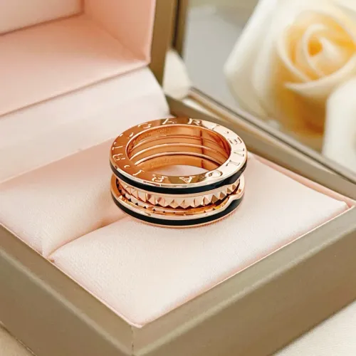 Replica Bvlgari Rings In Rose Gold #1441085 $32.00 USD for Wholesale