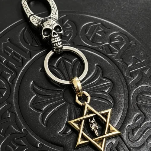 Replica Chrome Hearts Key Holder And Bag Buckle #1441110 $42.00 USD for Wholesale