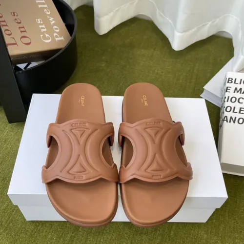 Replica Celine Slippers For Women #1441336 $100.00 USD for Wholesale
