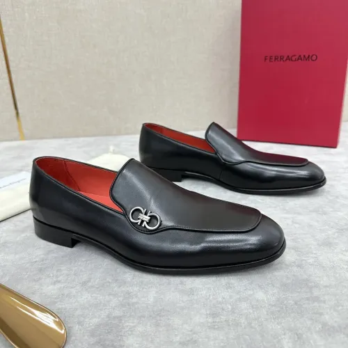 Salvatore Ferragamo Leather Shoes For Men #1441443