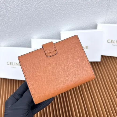 Replica Celine Wallets For Women #1441655 $42.00 USD for Wholesale