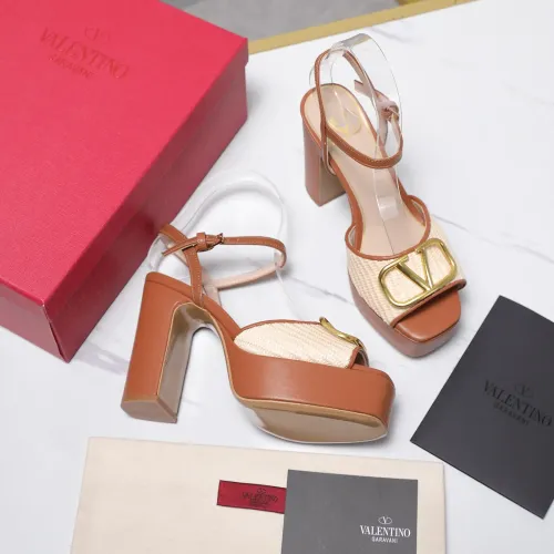 Replica Valentino Sandal For Women #1441838 $122.00 USD for Wholesale