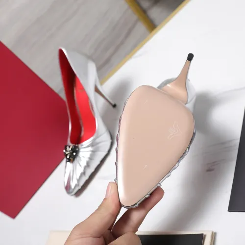Replica Valentino High-Heeled Shoes For Women #1441856 $112.00 USD for Wholesale
