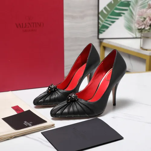 Replica Valentino High-Heeled Shoes For Women #1441860, $112.00 USD, [ITEM#1441860], Replica Valentino High-Heeled Shoes outlet from China