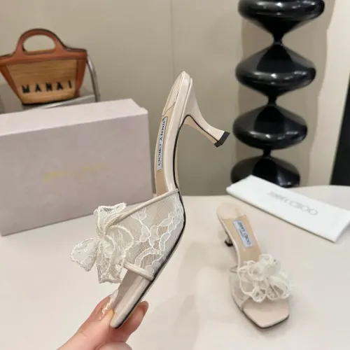 Replica Jimmy Choo Slippers For Women #1441920 $98.00 USD for Wholesale