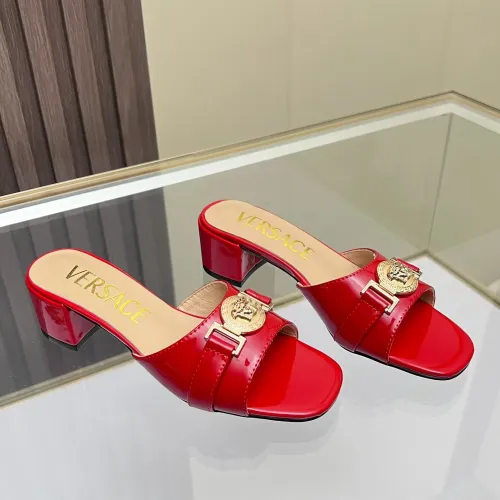 Replica Versace Slippers For Women #1441949 $82.00 USD for Wholesale