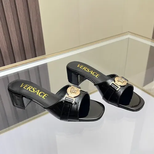 Replica Versace Slippers For Women #1441950 $82.00 USD for Wholesale