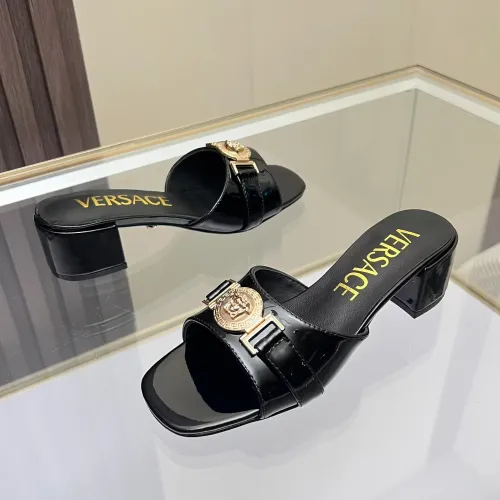 Replica Versace Slippers For Women #1441950 $82.00 USD for Wholesale