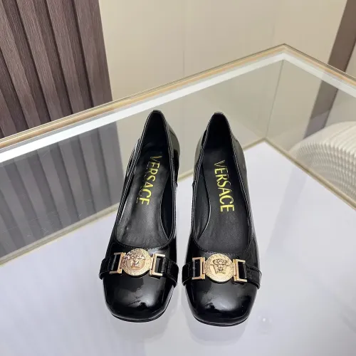 Replica Versace High-Heeled Shoes For Women #1441963 $82.00 USD for Wholesale