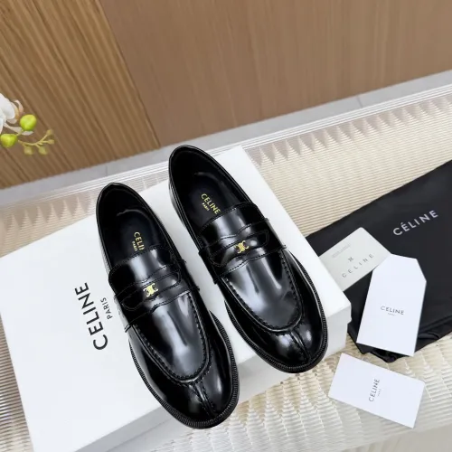 Replica Celine Leather Shoes For Women #1441971 $118.00 USD for Wholesale