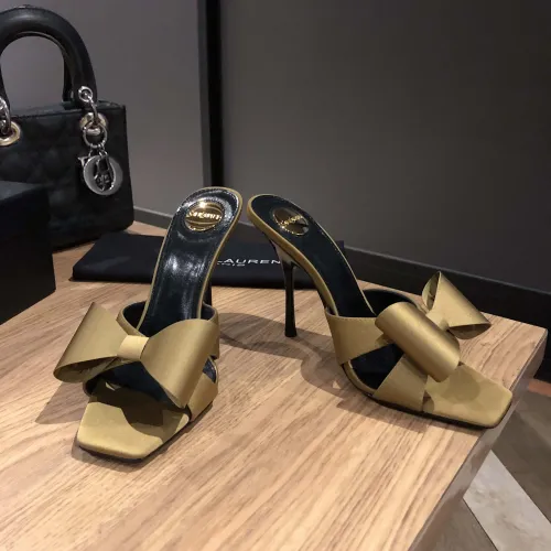 Replica Yves Saint Laurent YSL Slippers For Women #1441983 $108.00 USD for Wholesale