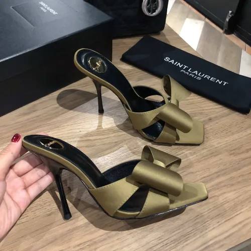 Replica Yves Saint Laurent YSL Slippers For Women #1441983 $108.00 USD for Wholesale