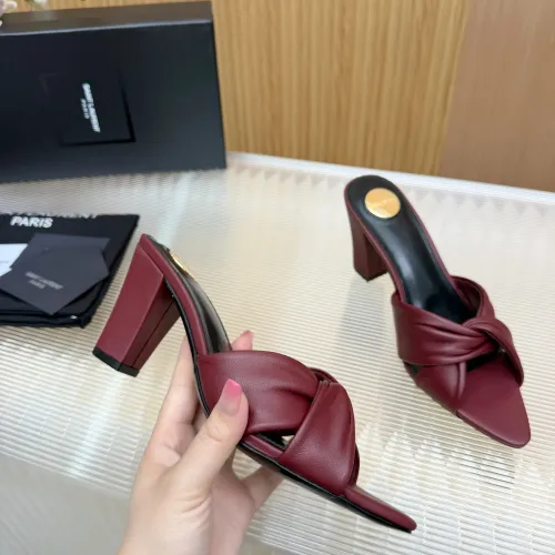 Replica Yves Saint Laurent YSL Slippers For Women #1442070 $96.00 USD for Wholesale
