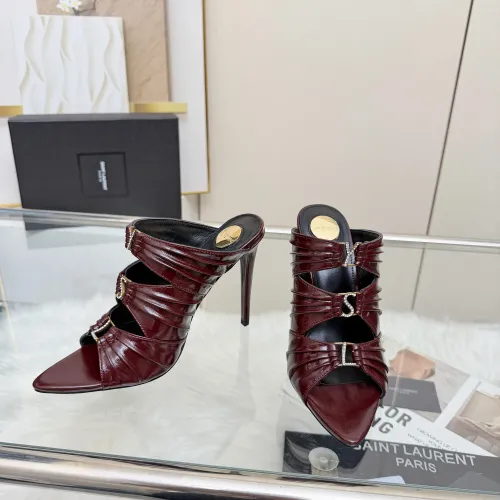 Replica Yves Saint Laurent YSL Slippers For Women #1442075 $115.00 USD for Wholesale