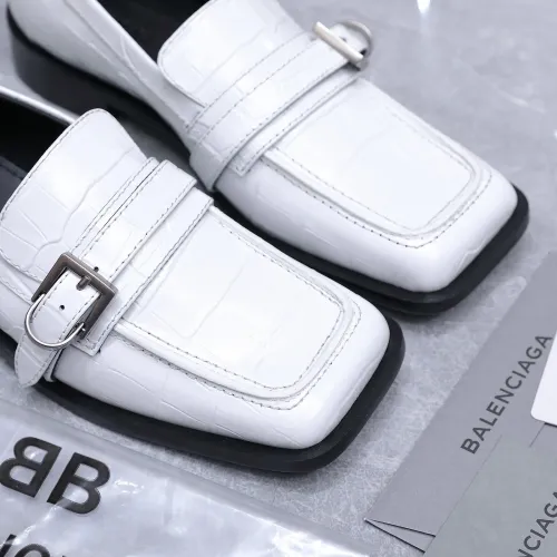 Replica Balenciaga Leather Shoes For Women #1442097 $128.00 USD for Wholesale