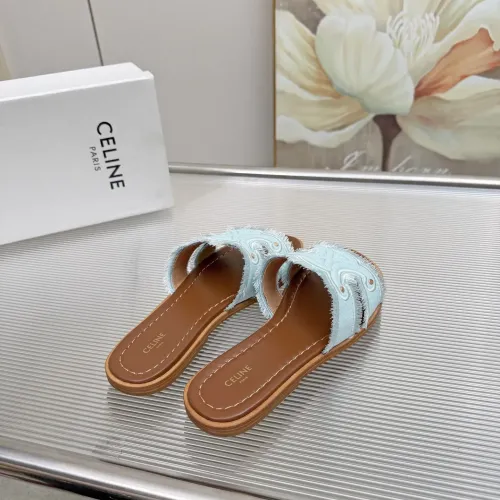 Replica Celine Slippers For Women #1442114 $85.00 USD for Wholesale