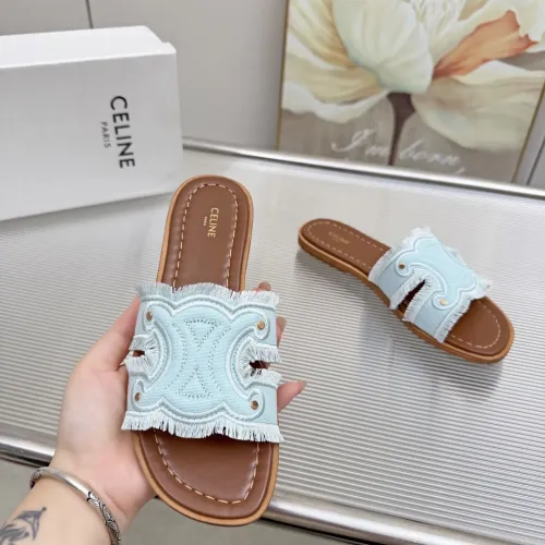 Replica Celine Slippers For Women #1442114 $85.00 USD for Wholesale