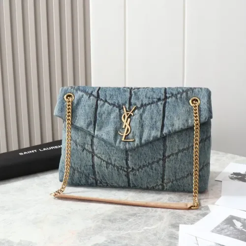 Replica Yves Saint Laurent YSL AAA Quality Shoulder Bags For Women #1442266, $130.00 USD, [ITEM#1442266], Replica Yves Saint Laurent YSL AAA Quality Shoulder Bags outlet from China