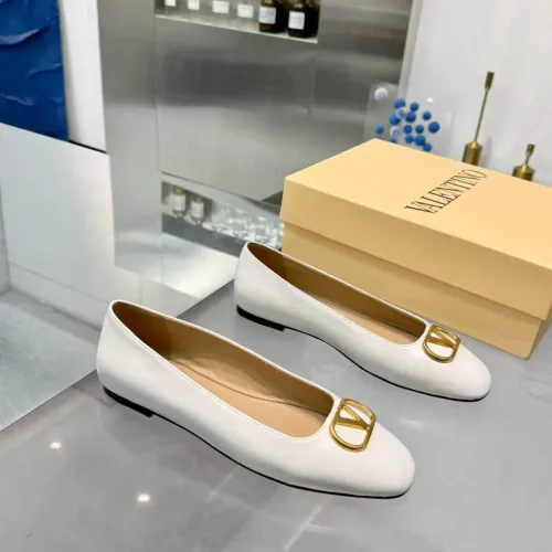 Replica Valentino Flat Shoes For Women #1442517 $105.00 USD for Wholesale
