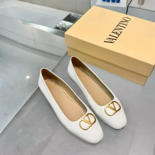 Replica Valentino Flat Shoes For Women #1442517 $105.00 USD for Wholesale