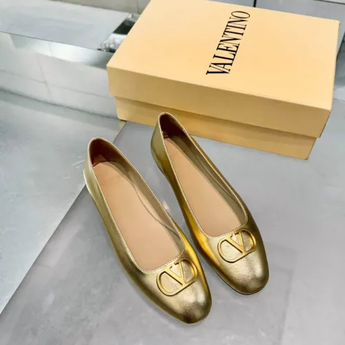 Replica Valentino Flat Shoes For Women #1442519 $105.00 USD for Wholesale