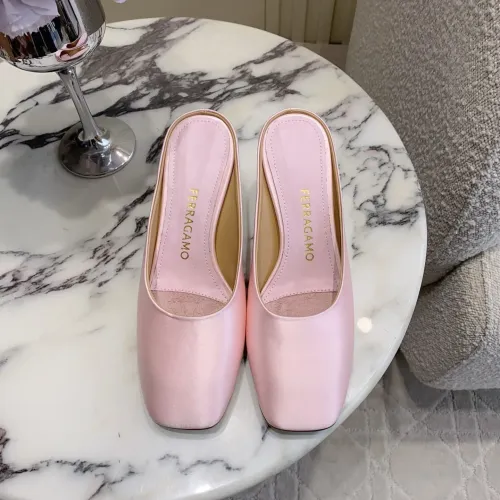 Replica Salvatore Ferragamo Slippers For Women #1442525 $118.00 USD for Wholesale