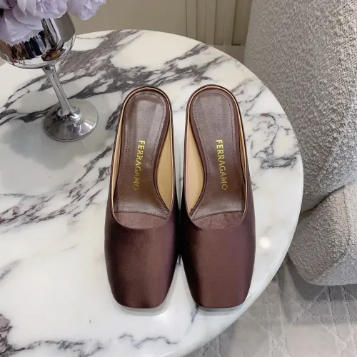Replica Salvatore Ferragamo Slippers For Women #1442528 $118.00 USD for Wholesale