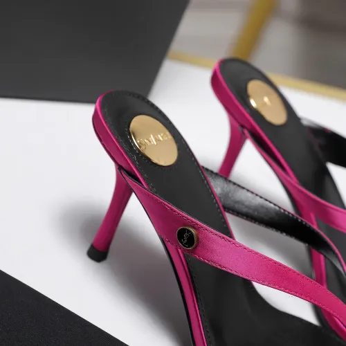 Replica Yves Saint Laurent YSL Slippers For Women #1442702 $112.00 USD for Wholesale