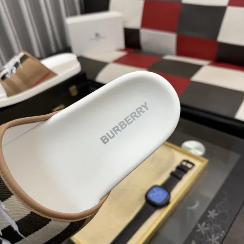 Replica Burberry Slippers For Men #1442841 $60.00 USD for Wholesale