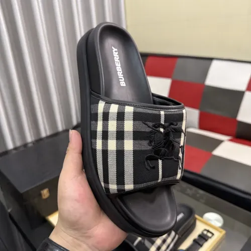 Replica Burberry Slippers For Men #1442844 $60.00 USD for Wholesale