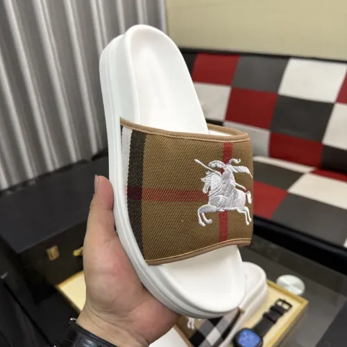 Replica Burberry Slippers For Men #1442845 $60.00 USD for Wholesale