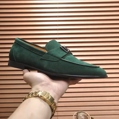 Replica Dolce & Gabbana D&G Leather Shoes For Men #1442851 $98.00 USD for Wholesale