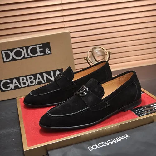 Dolce & Gabbana D&G Leather Shoes For Men #1442852