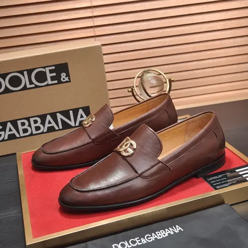Dolce & Gabbana D&G Leather Shoes For Men #1442853