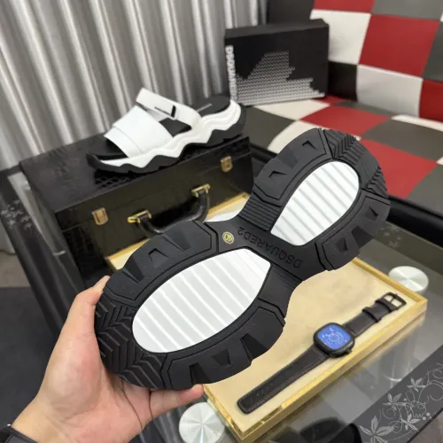 Replica Dsquared Slippers For Men #1442962 $76.00 USD for Wholesale