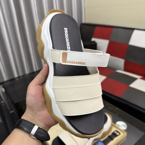 Replica Dsquared Slippers For Men #1442963 $76.00 USD for Wholesale