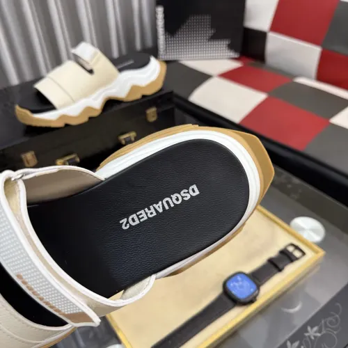 Replica Dsquared Slippers For Men #1442963 $76.00 USD for Wholesale