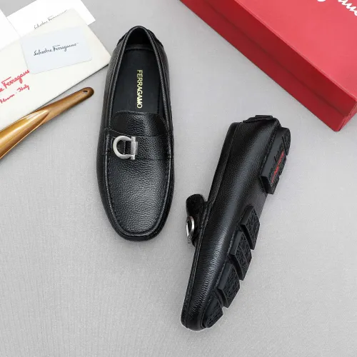 Salvatore Ferragamo Leather Shoes For Men #1442977