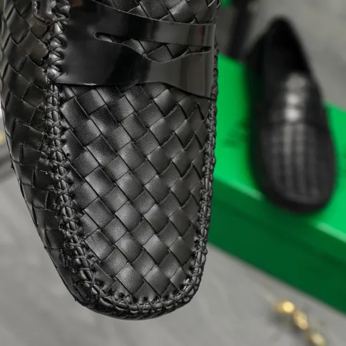 Replica Bottega Veneta BV Leather Shoes For Men #1443007 $80.00 USD for Wholesale
