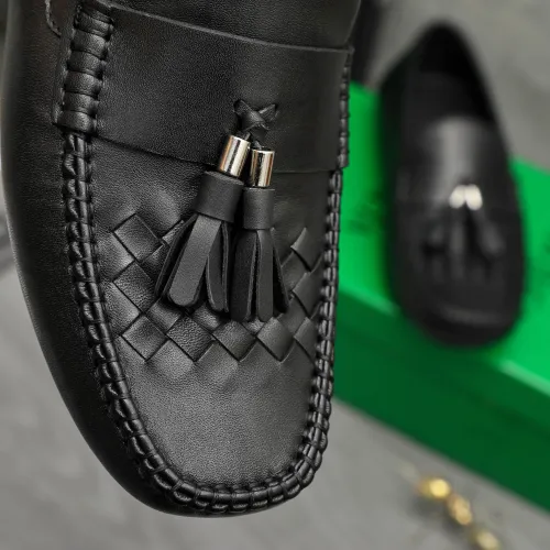 Replica Bottega Veneta BV Leather Shoes For Men #1443021 $80.00 USD for Wholesale