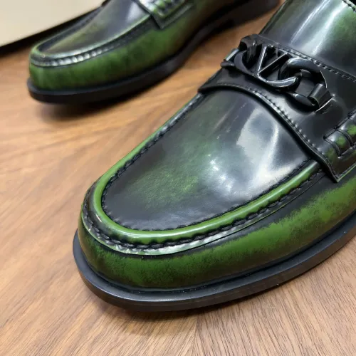Replica Valentino Leather Shoes For Men #1443240 $132.00 USD for Wholesale