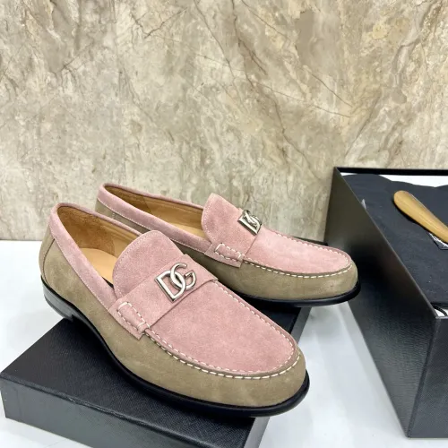 Dolce & Gabbana D&G Leather Shoes For Men #1443244