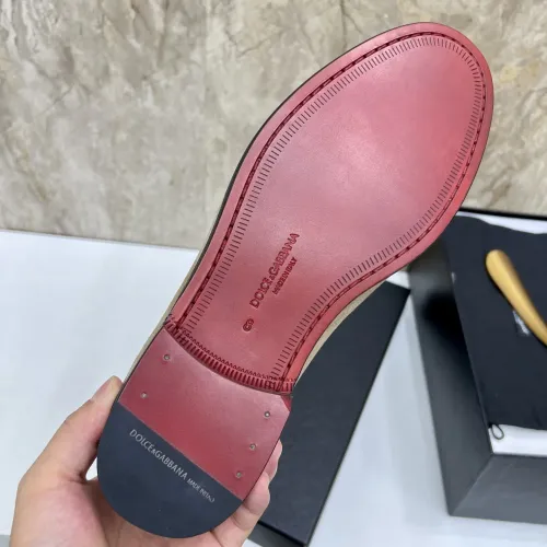 Replica Dolce & Gabbana D&G Leather Shoes For Men #1443244 $172.00 USD for Wholesale