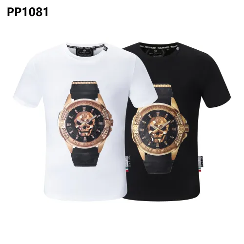 Replica Philipp Plein PP T-Shirts Short Sleeved For Men #1443779 $27.00 USD for Wholesale