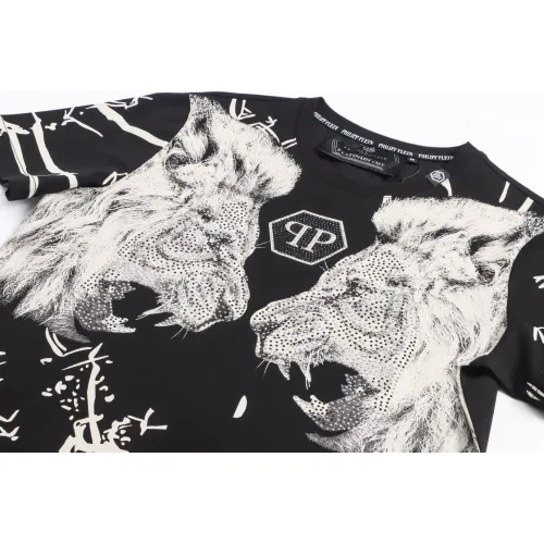 Replica Philipp Plein PP T-Shirts Short Sleeved For Men #1443799 $27.00 USD for Wholesale