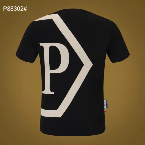 Replica Philipp Plein PP T-Shirts Short Sleeved For Men #1443808 $27.00 USD for Wholesale