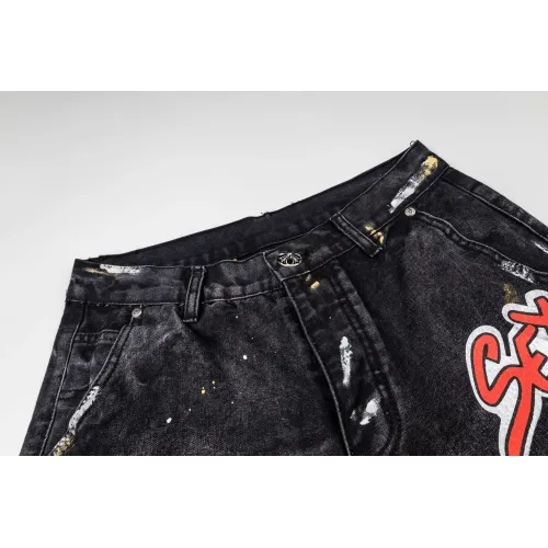 Replica Chrome Hearts Jeans For Men #1443978 $45.00 USD for Wholesale