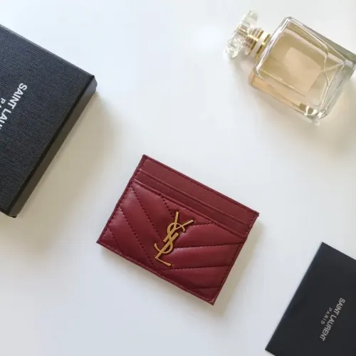 Replica Yves Saint Laurent YSL Card Holders #1444054 $27.00 USD for Wholesale